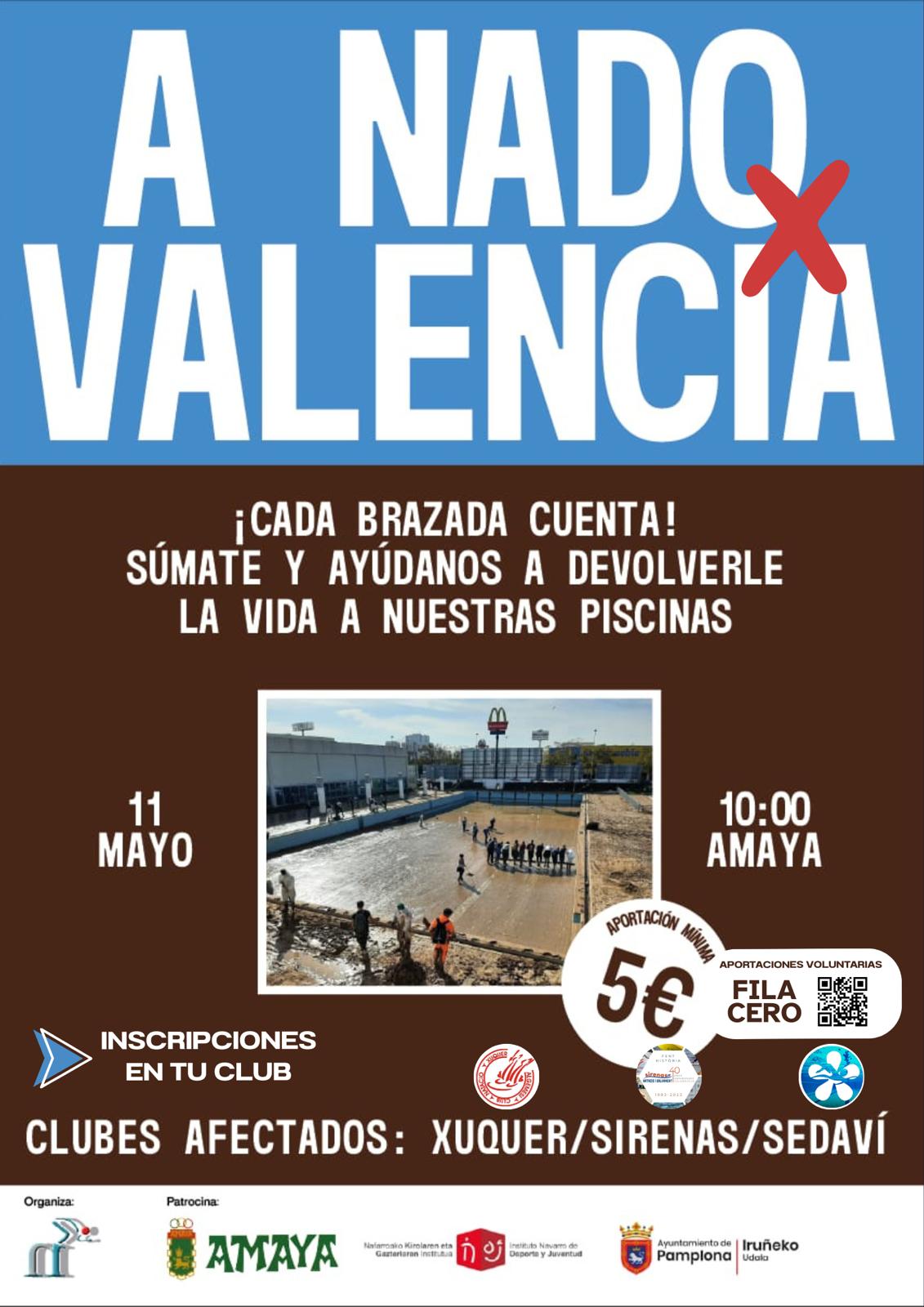 &ldquo;A NADO X VALENCIA&rdquo; - DOMINGO 11 DE MAYO DE 2025 - CD AMAYA